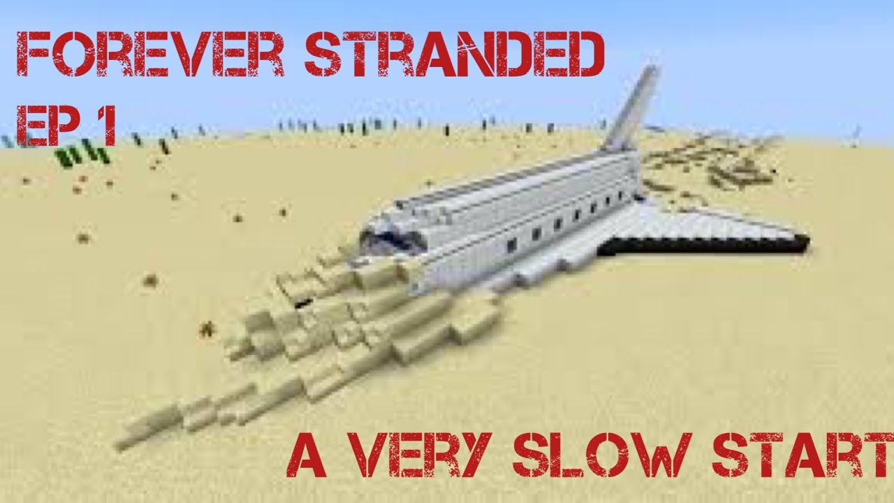 Forever Stranded ModPack EP1, A Very Slow Start - YouTube