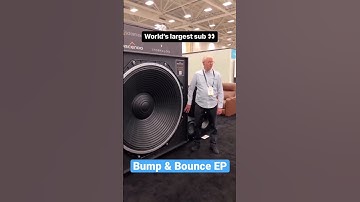 Thumbnail of World's Largest Sub Woofer Speaker #shorts Subwoofer