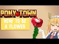 How to be a Flower in Ponytown