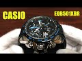 Unboxing Casio Edifice EQB-501XBR Bluetooth Solar Powered Watch EQB501XBR-1A