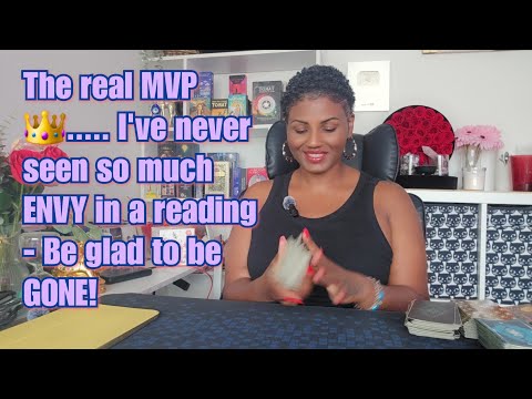 The real MVP 👑..... I've never seen so much ENVY in a reading - Be glad to be GONE!