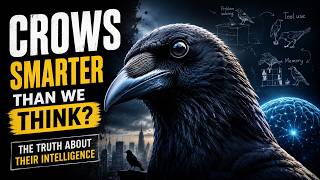 Inside the Terrifying Mind of the World's Smartest Bird 🦅👁️ #AnimalBehavior #WildInstincts