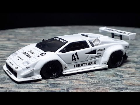 1/64 Lamborghini Countach LB-Works LBWK Tokyo Auto Salon