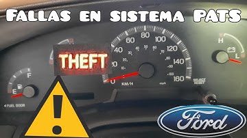 🏝🚘 How to diagnose faults in the anti-theft system (PATS, THEFT) of F-150 and Ford line 🚘🏝