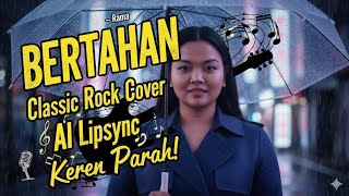 BERTAHAN – Rama | Classic Rock Cover Versi AI Lipsync | Keren Parah!!!
