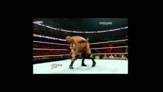 Randy Orton vs Wade Barrett and 4 rko's