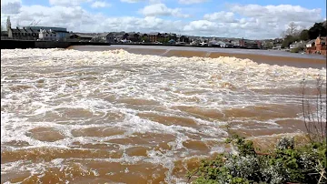 How often does the River Exe flood?