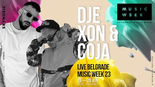 Djexon ft. Coja & special guest Đans - Live (Belgrade Music Week 23)