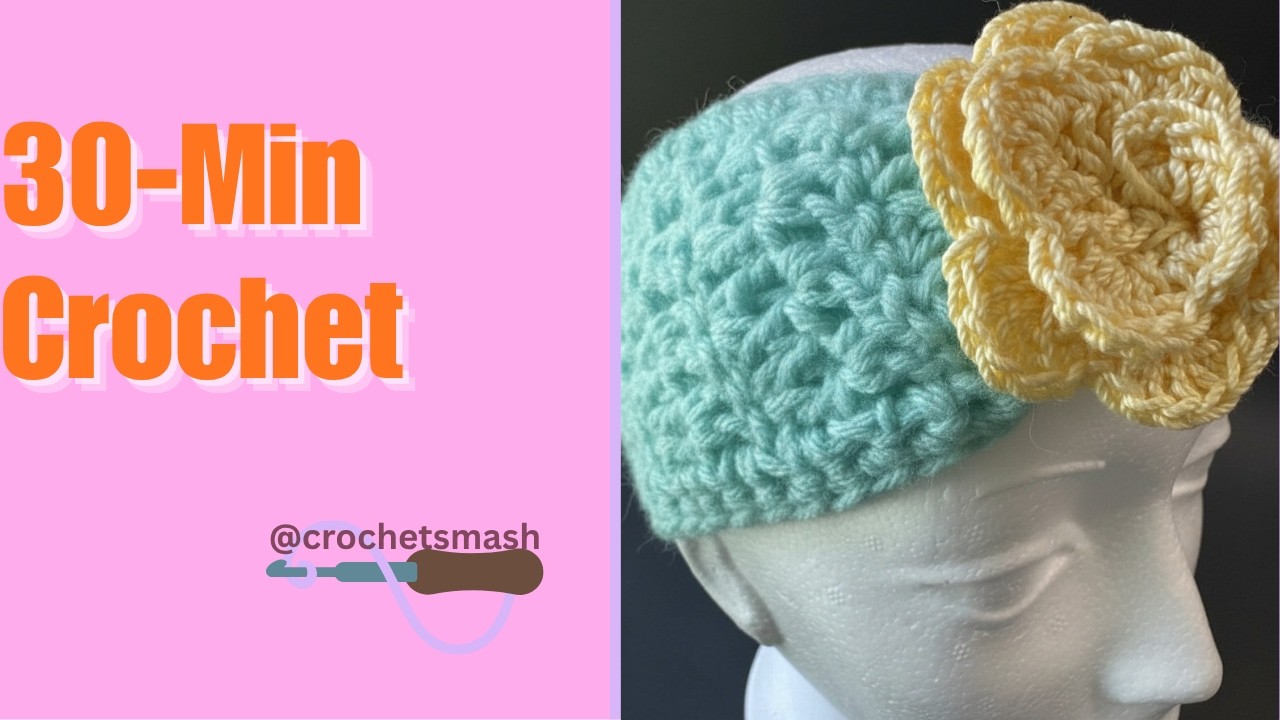Easy Crochet Ear Warmer & Boho Headband Tutorial ? - YouTube
