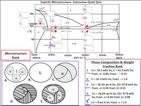 Muddiest Point- Phase Diagrams I: Eutectic Calculations and Lever Rule