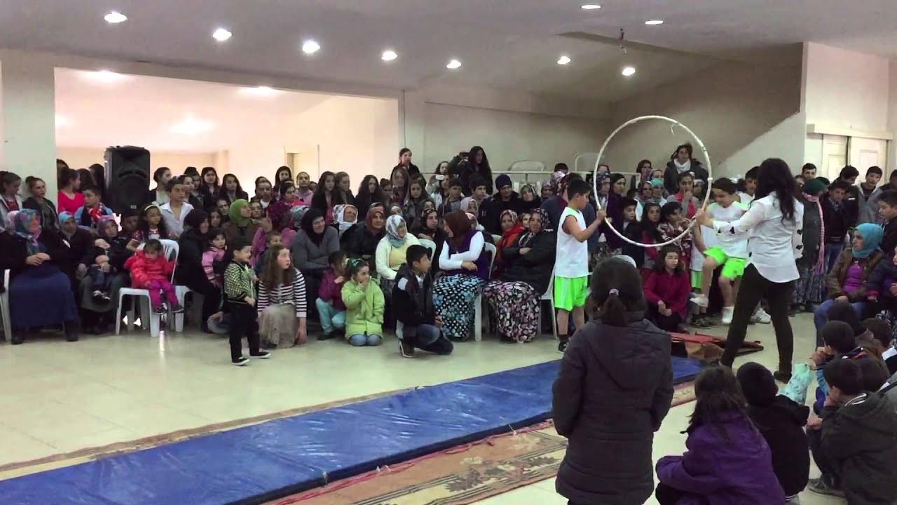 Ordu Akkuş Akpınar Ortaokulu 23 Nisan 2015 Cimnastik Gösterisi