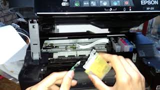 Solucion cartuchos reseteables epson xp-211 por micwerm - YouTube