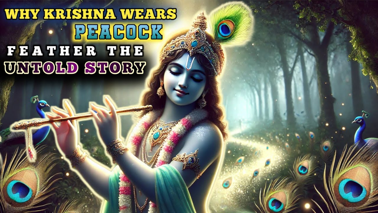THE SECRET SYMBOLISM OF KRISHNA'S PEACOCK FEATHER THE PATHWAY STORIES