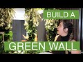 INSTALLING A GREEN WALL - How to do an artificial plants wall - faux plants walls