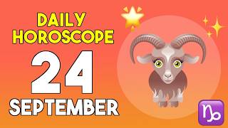 Capricorn horoscope today - September 24, 2026