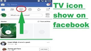 How to show TV ICON ON  facebook screenshot 4