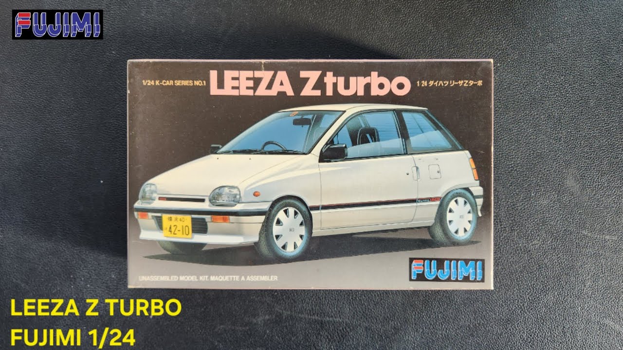 FUJIMI 1/24 Daihatsu Leeza Z Turbo Unboxing | Classic Japanese K
