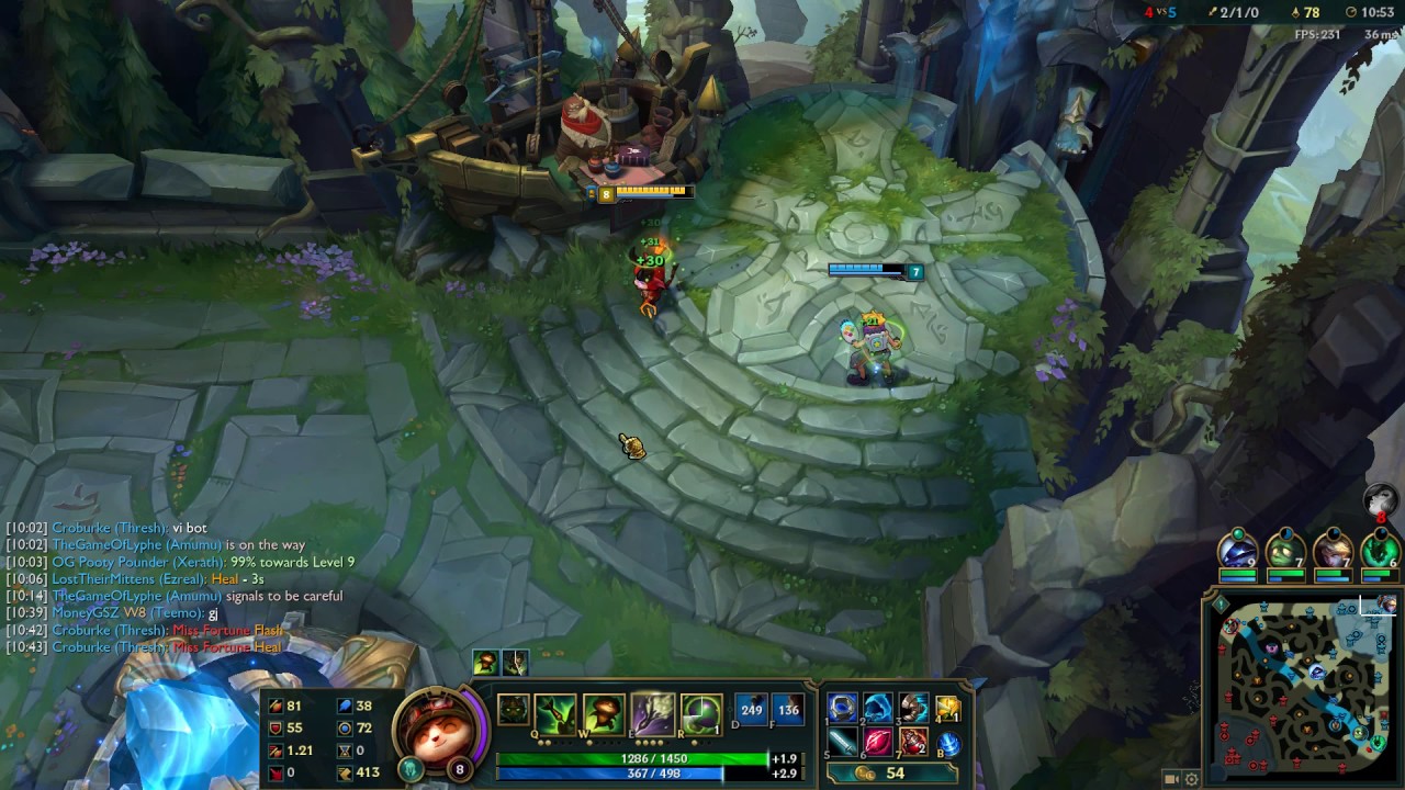 Captain Geemo - Teemo vs Karma Top - Patch 6.23