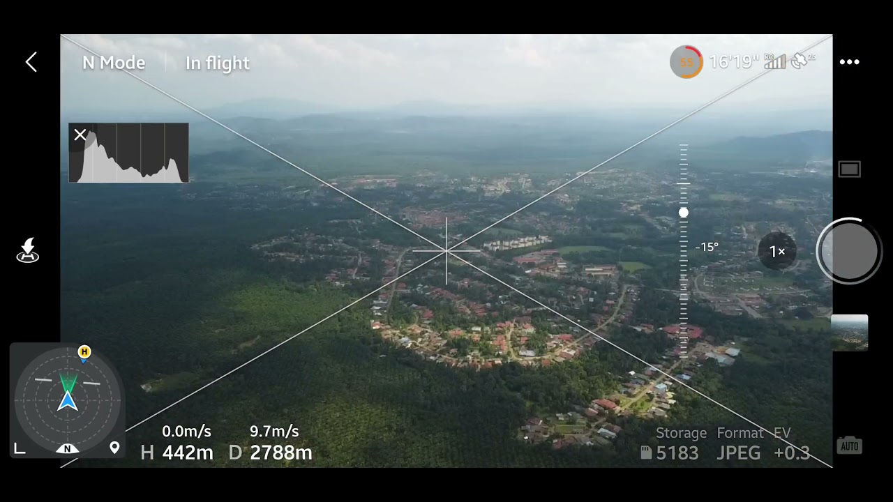 Test range dji mavic mini 2app version 140 link download app ada di description ok