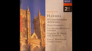 Handel - 4 Coronation Anthems, Dixit Dominus - Simon Preston, Oxford (1997) [Complete 2 CD Album]
