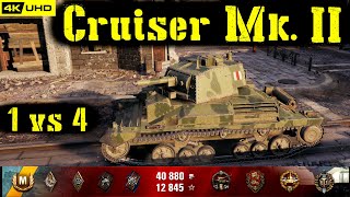 World of Tanks Cruiser Mk. II Replay - 9 Kills 1.4K DMG(Patch 1.7.0)