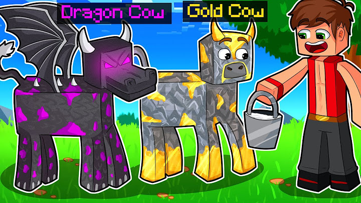 ماين كرافت ولكن يمكنك حلب ابقار الموارد! (تنين البقره!)😱 - Dragon Cow