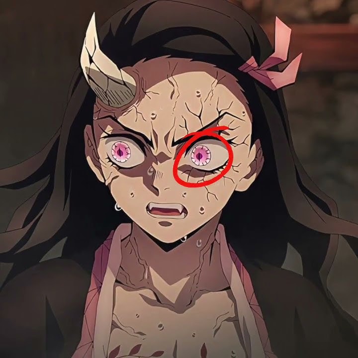 Nezuko is the only demon who has same eye as muzan #demonslayer #fypシ #shorts￼