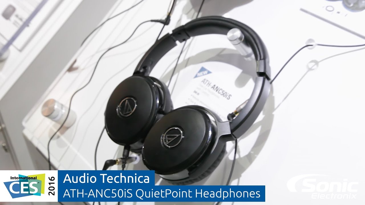 Audio Technica Quiet Point Headphones | CES 2016