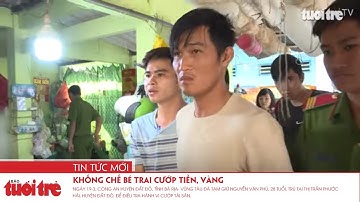 Khống chế bé trai 13 tuổi cướp tiền, vàng
