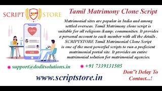 Tamil Matrimony Script | Matrimony Clone Script | Readymade Clone Script screenshot 1