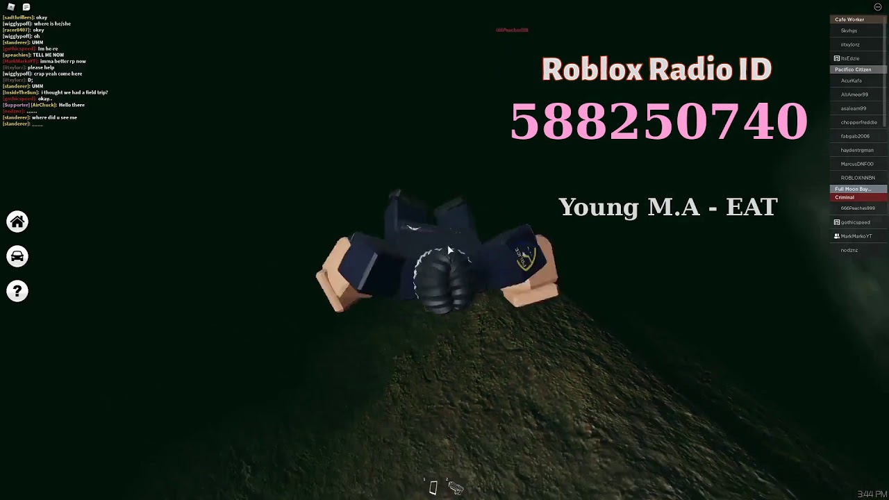 Young M.A Roblox Radio Codes/IDs YouTube