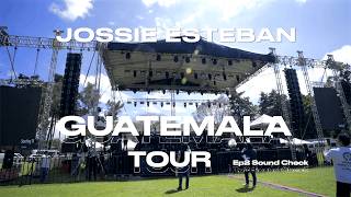Haciendo sound check en El Estadio La Revolución Guatemala 2026