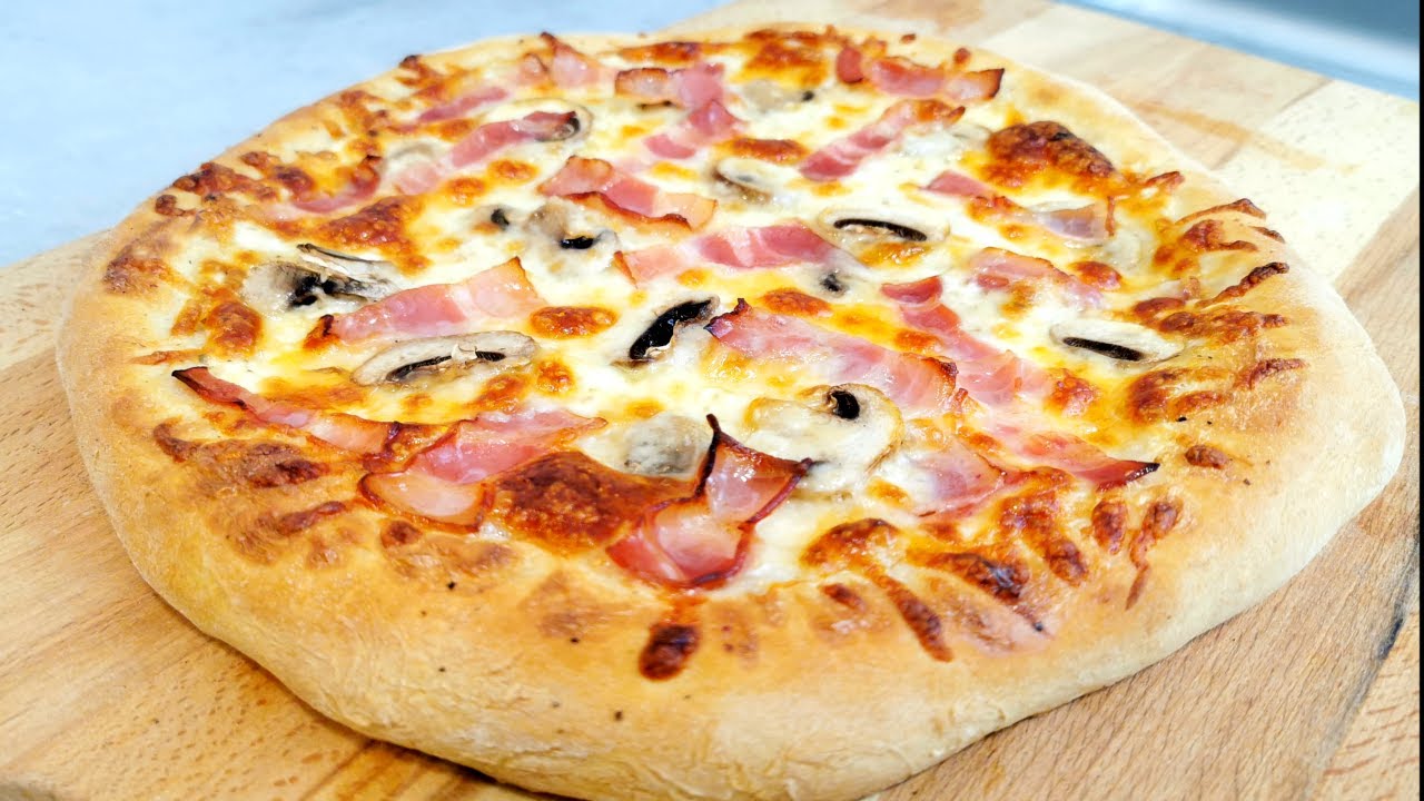 PIZZA CARBONARA CASERA 🍕