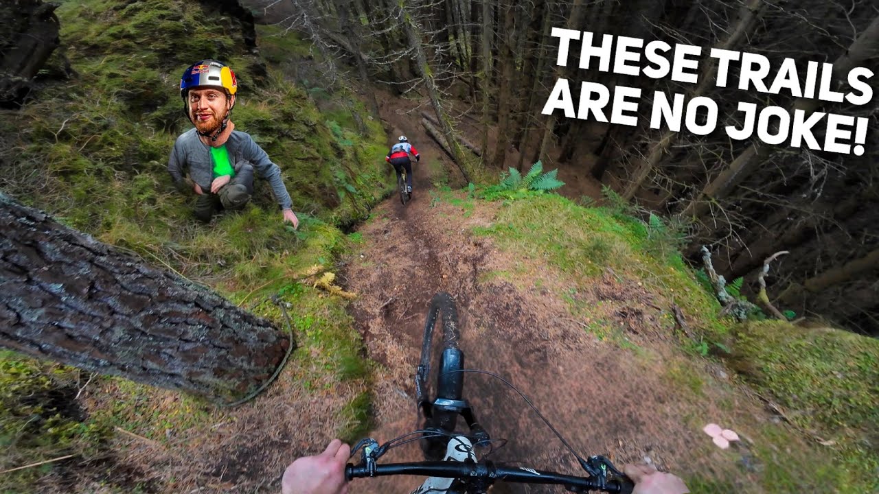 Мы быстро поняли, насколько хорошо Дэнни Макаскилл ездит на велосипеде!