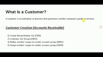 Customer Creation - SAP (Accounts Receivable)