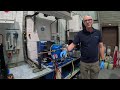 Put gauges on a running system with no loss of refrigerant. Set up & saturate the recovery process.