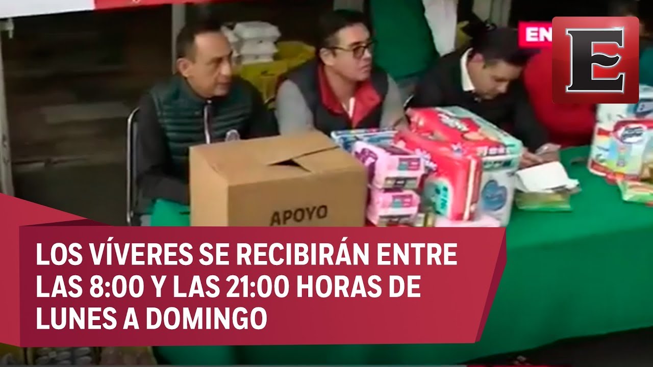DIF abre en la CDMX centro de acopio para damnificados por lluvias en ...