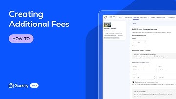 Creating Additional Fees | Guesty Pro