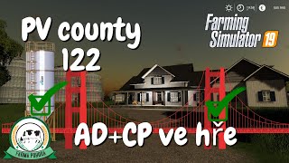 🚜 PV county 122 ✅ další most + silo ✅(AD+CP) | FS19 | Farma Pohoda FS