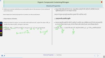 Organic Compounds Containing Nitrogen Theory Part 2 #SATHEE_ENGG #swayamprabha #engineeringexams