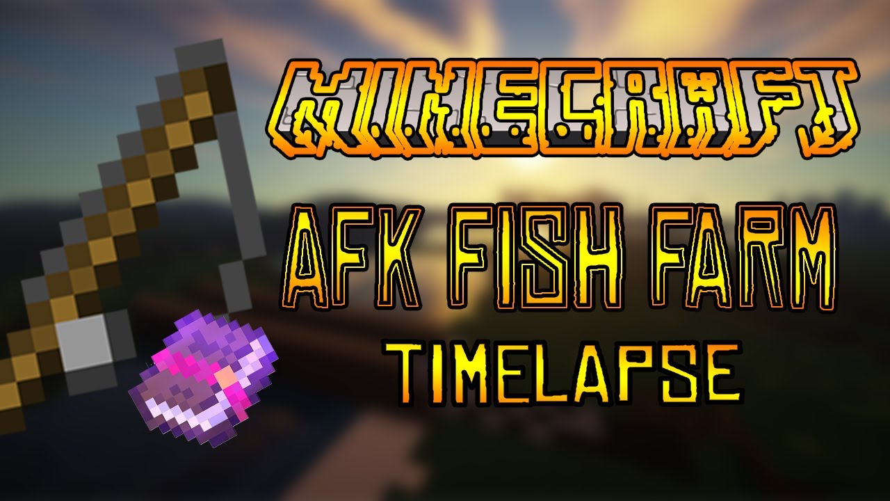 Minecraft | Afk Fish Farm Timelapse with shaders [5k] - YouTube