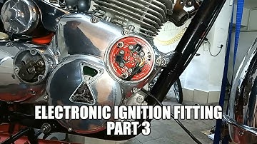 Triumph Trident T160 Rebuild. Part 99: Electronic Ignition Fitting Part 3