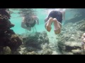 Snorkeling in Sharks cove Hawaii april 2017