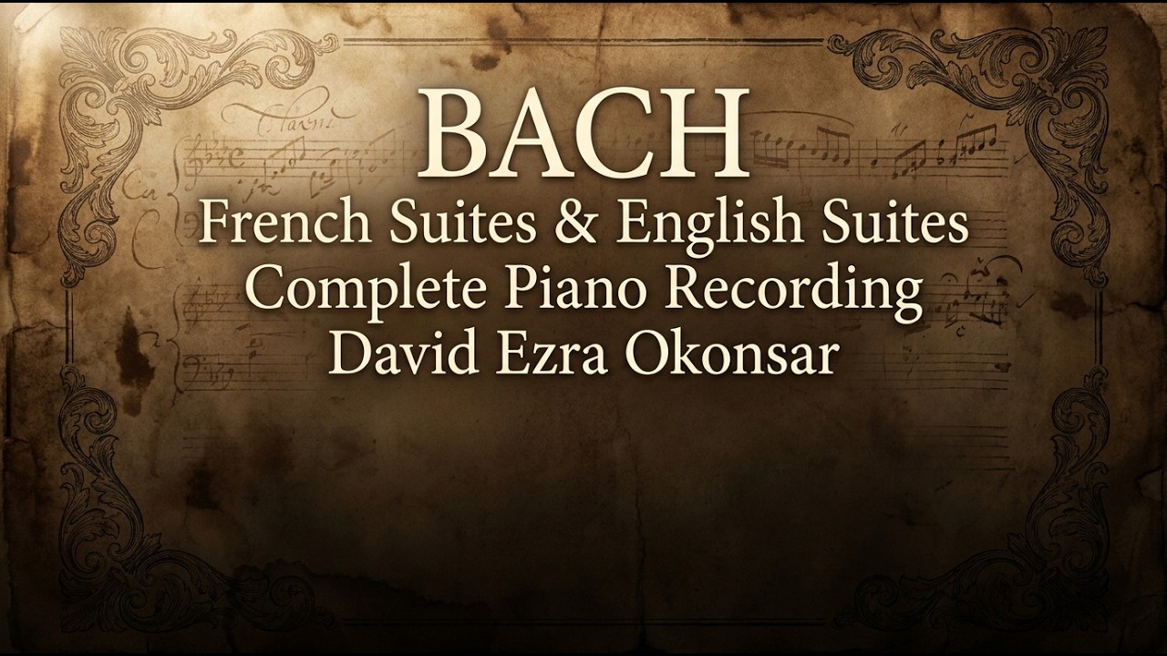 Bach: French Suites & English Suites (Complete) | Full Piano