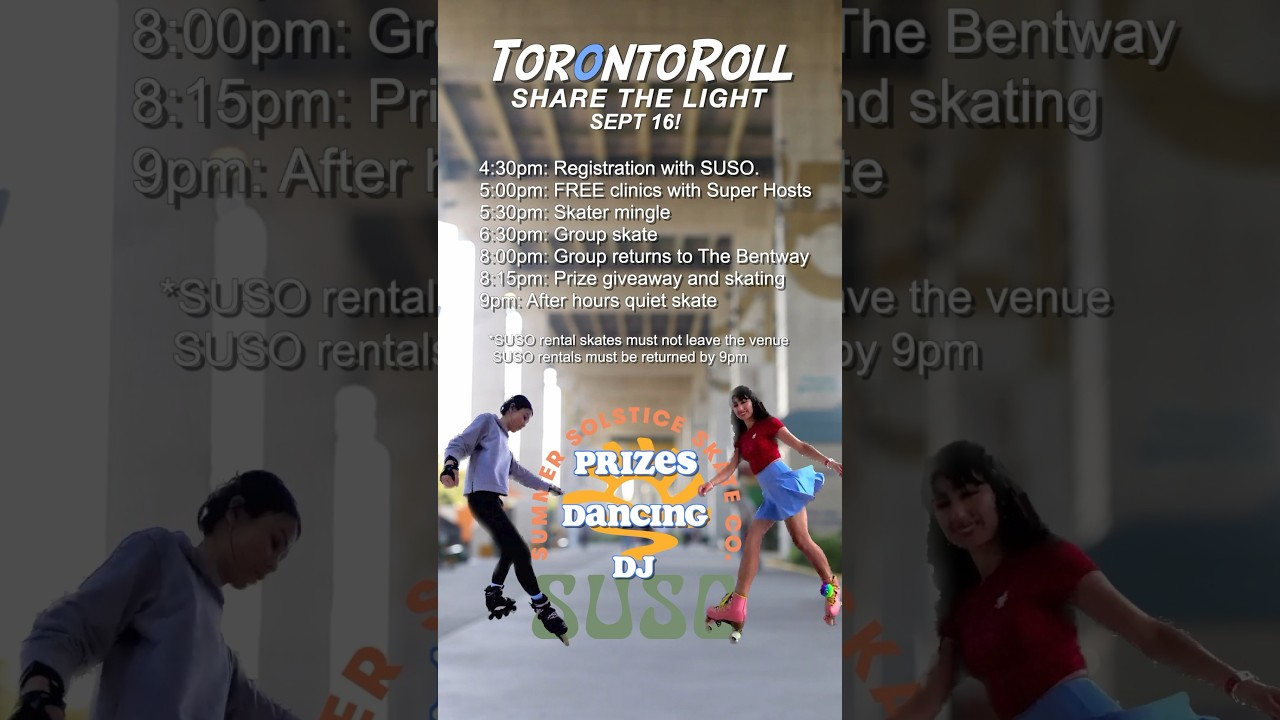 Are you coming to the skate party of the year?  