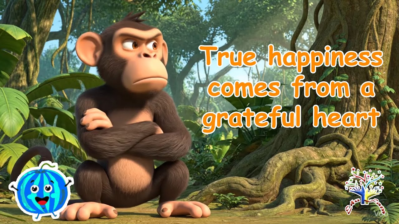 🐒 Jinx and the Whispering Leaves of Gratitude! 🍃💖 | True happiness ...