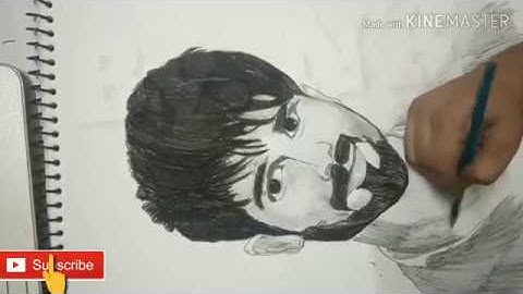 HOW to Draw Shahid kapoor|| kabir singh step by step