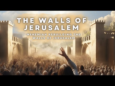 Nehemiah Rebuilding The Walls Of Jerusalem Biblical Stories Explained