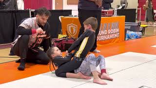 9 Year Old Pulls Off Rare BJJ Move: Reverse Inverted Triangle