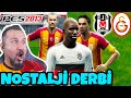 BEŞİKTAŞ GALATASARAY DERBİSİ Ama PES 2013 Türkçe Spikerli Nostalji 